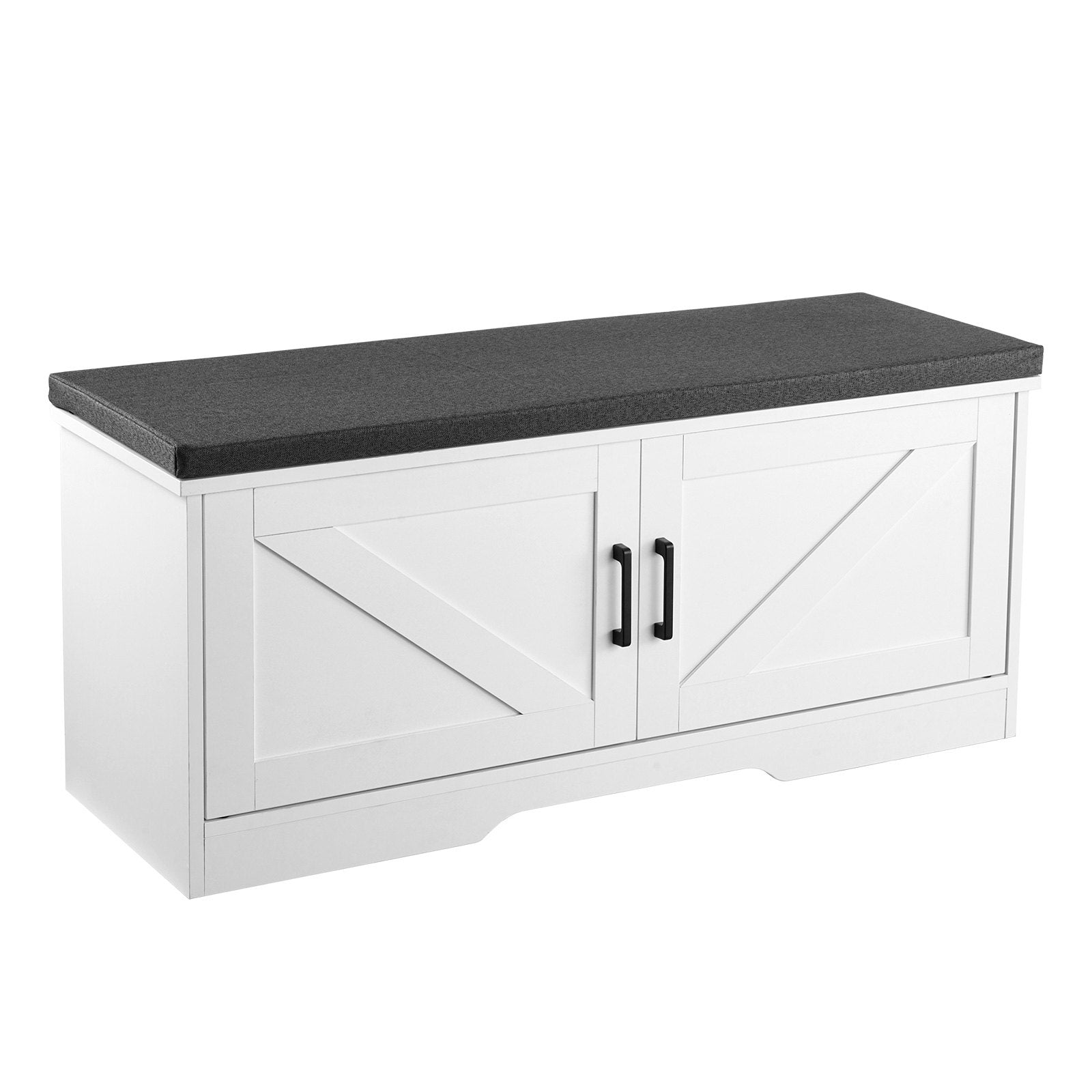 Shoe Storage Bench, 1000 x 355 x 460 mm Shoe Organizer with Padded
