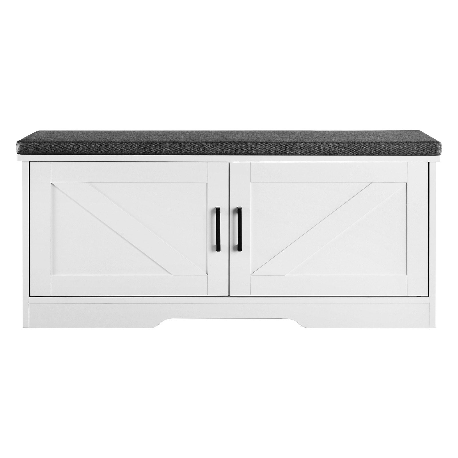 Shoe Storage Bench, 1000 x 355 x 460 mm Shoe Organizer with Padded