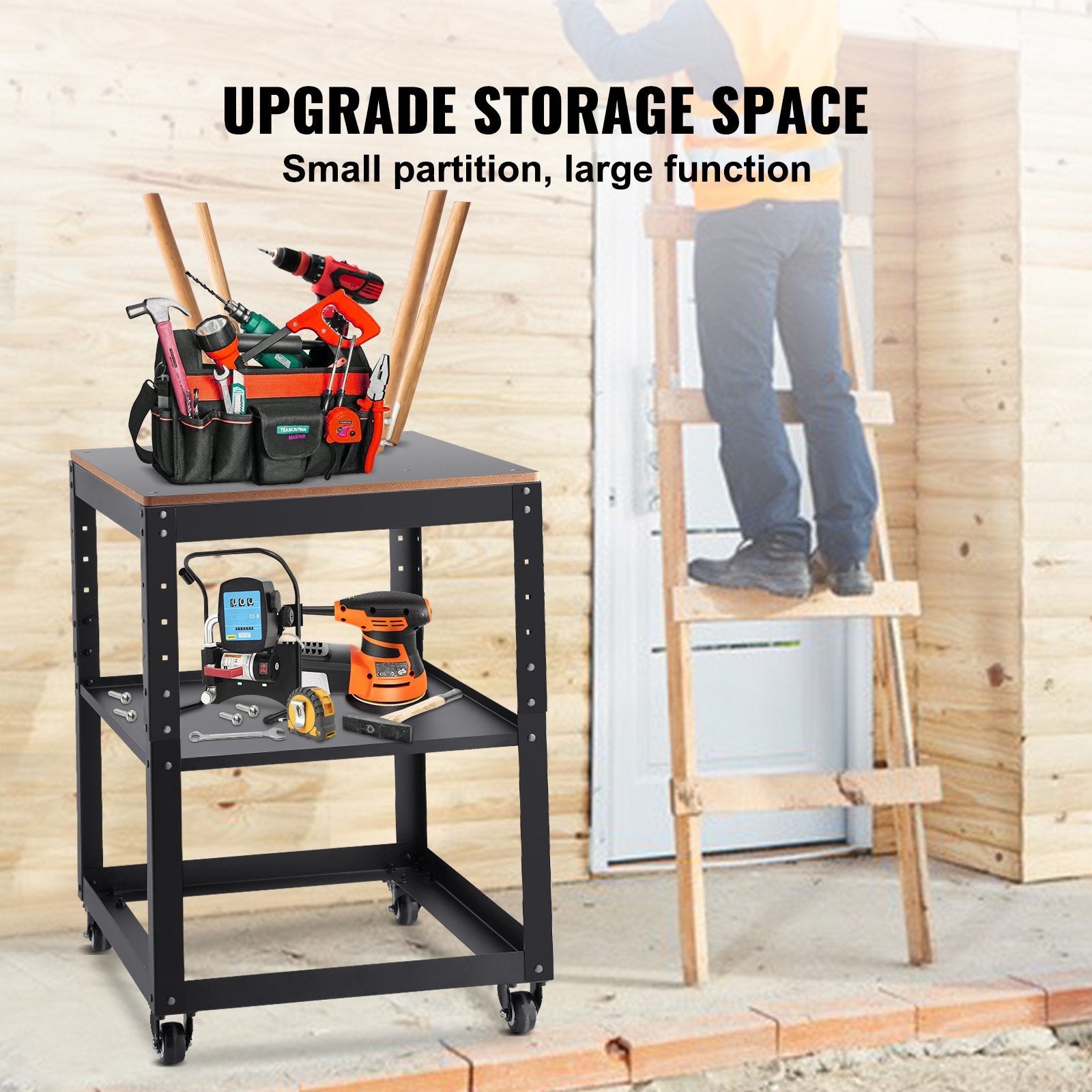 Planer Stand, 100 lbs/ 45 kg heavy loads, Three-Gear Height Adjustable