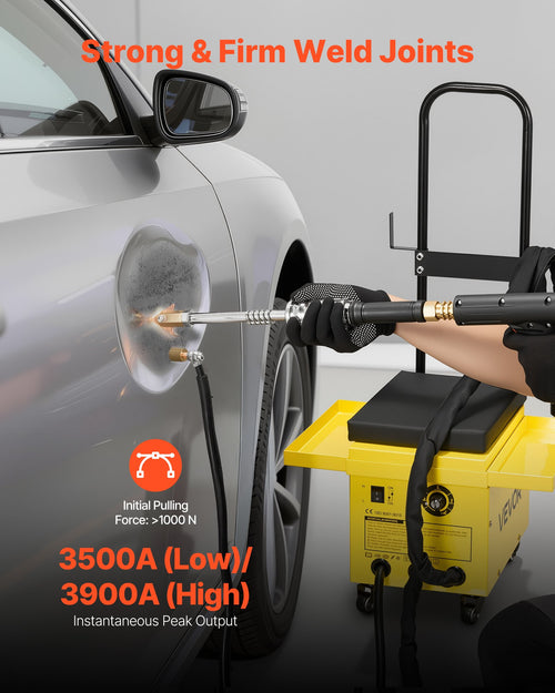 4.5KW Professional Stud Welder Dent Repair Kit with 2 Welding Guns & 6