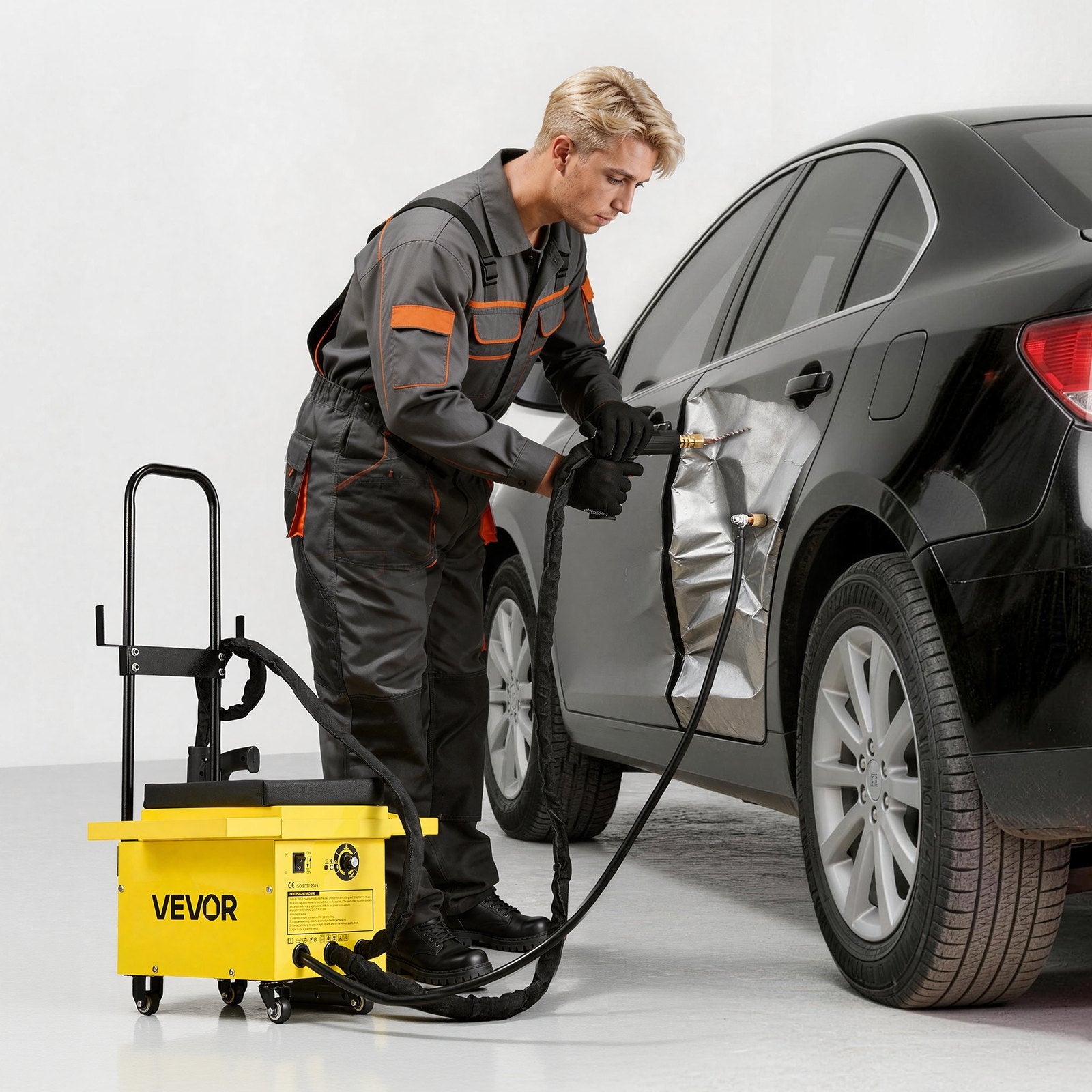 4.5KW Professional Stud Welder Dent Repair Kit with 2 Welding Guns & 6