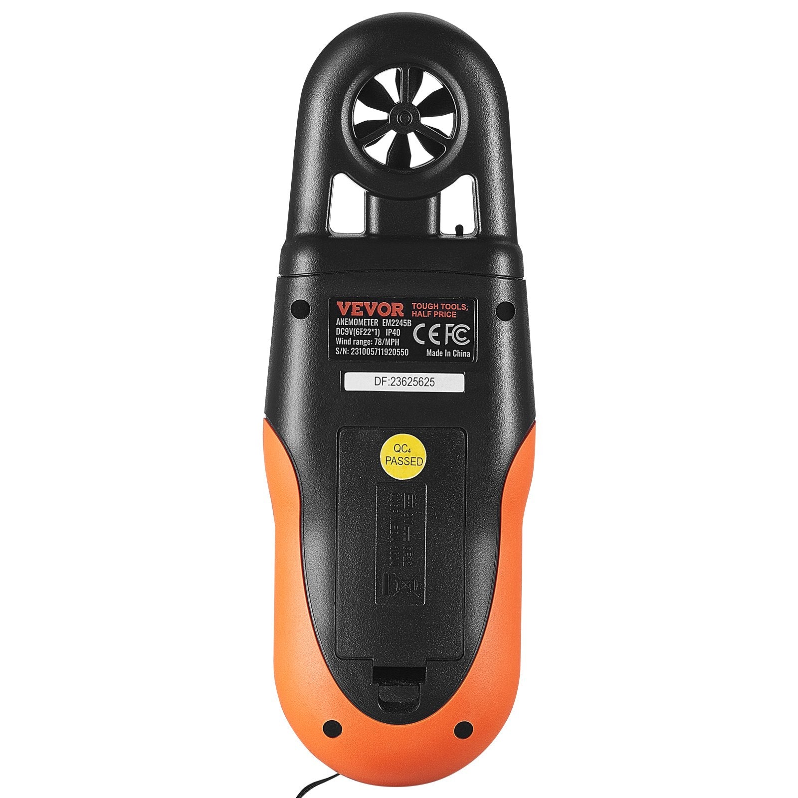 Bluetooth Handheld Anemometer, 14℉-140℉, Digital Wind Speed Meter