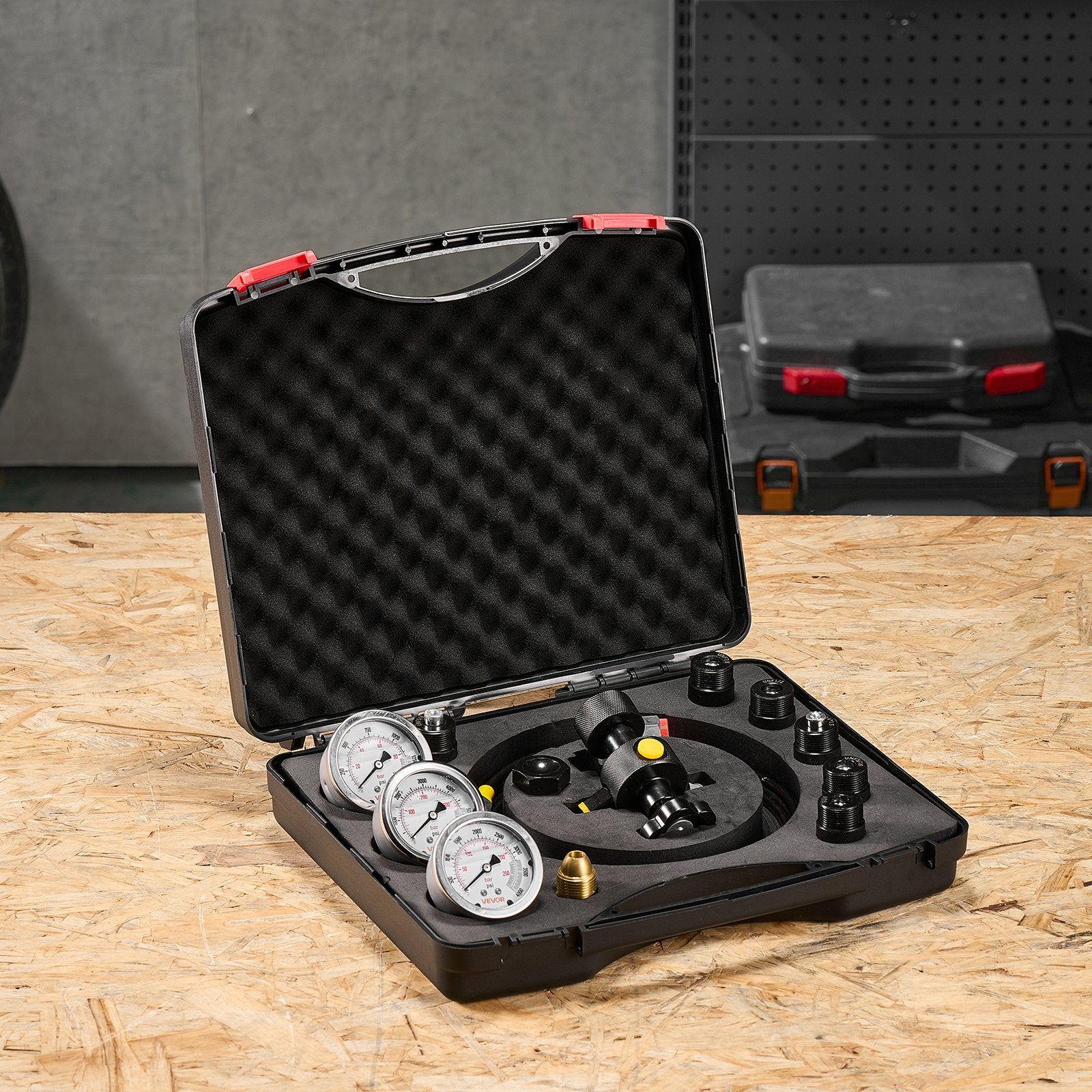 Hydraulic Nitrogen Accumulator Charging Kit, All-in-One Nitrogen Fill