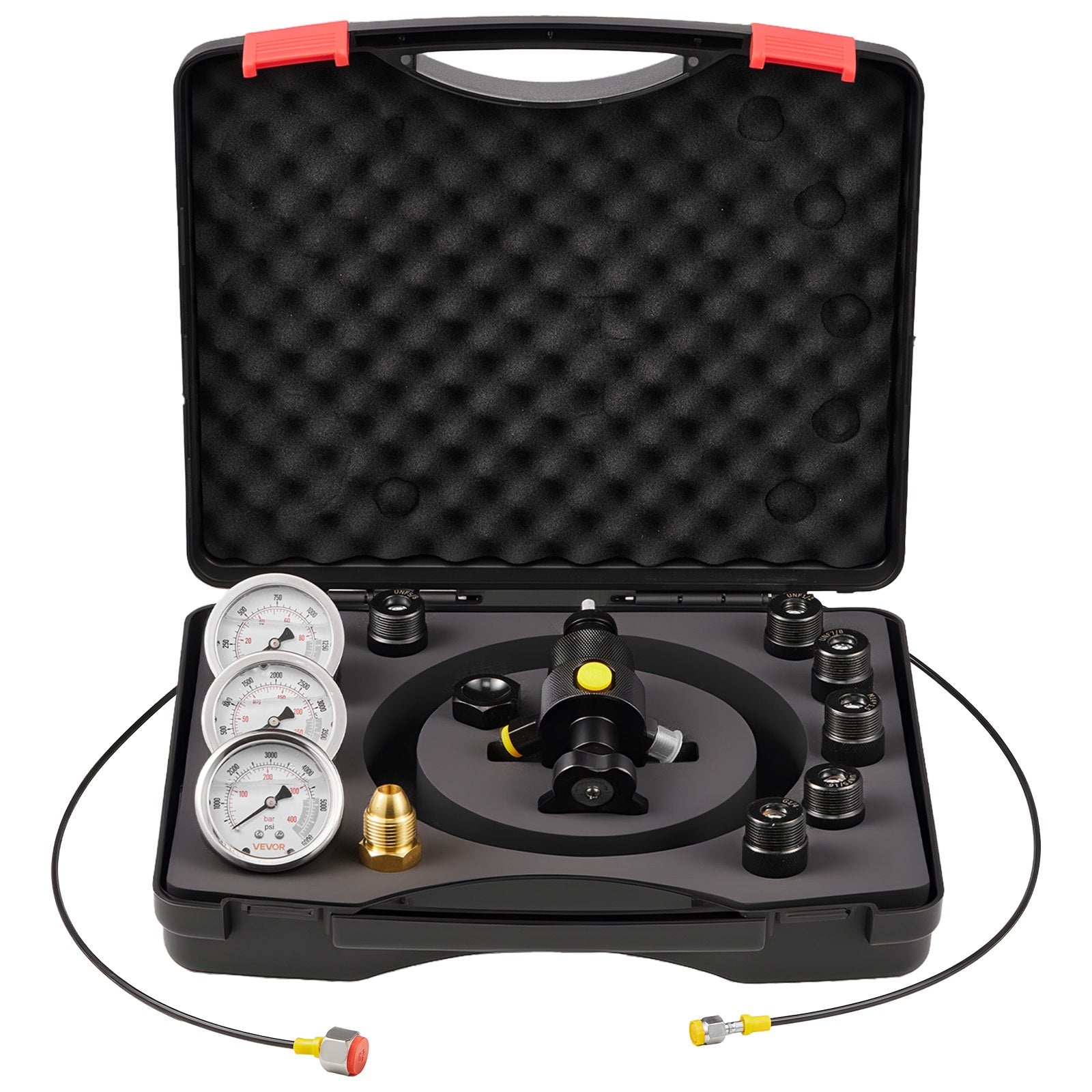 Hydraulic Nitrogen Accumulator Charging Kit, All-in-One Nitrogen Fill