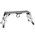 Folding Work Platform, 299.4 kg Load Capacity, Aluminum Drywall Stool
