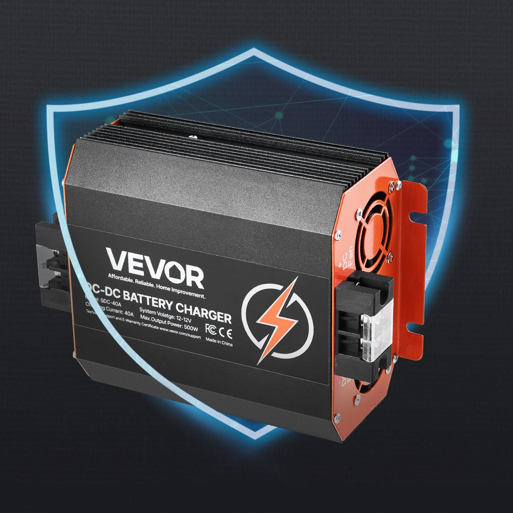 12V 40A DC to DC Battery Charger, 500W, On-Board Battery Charger for