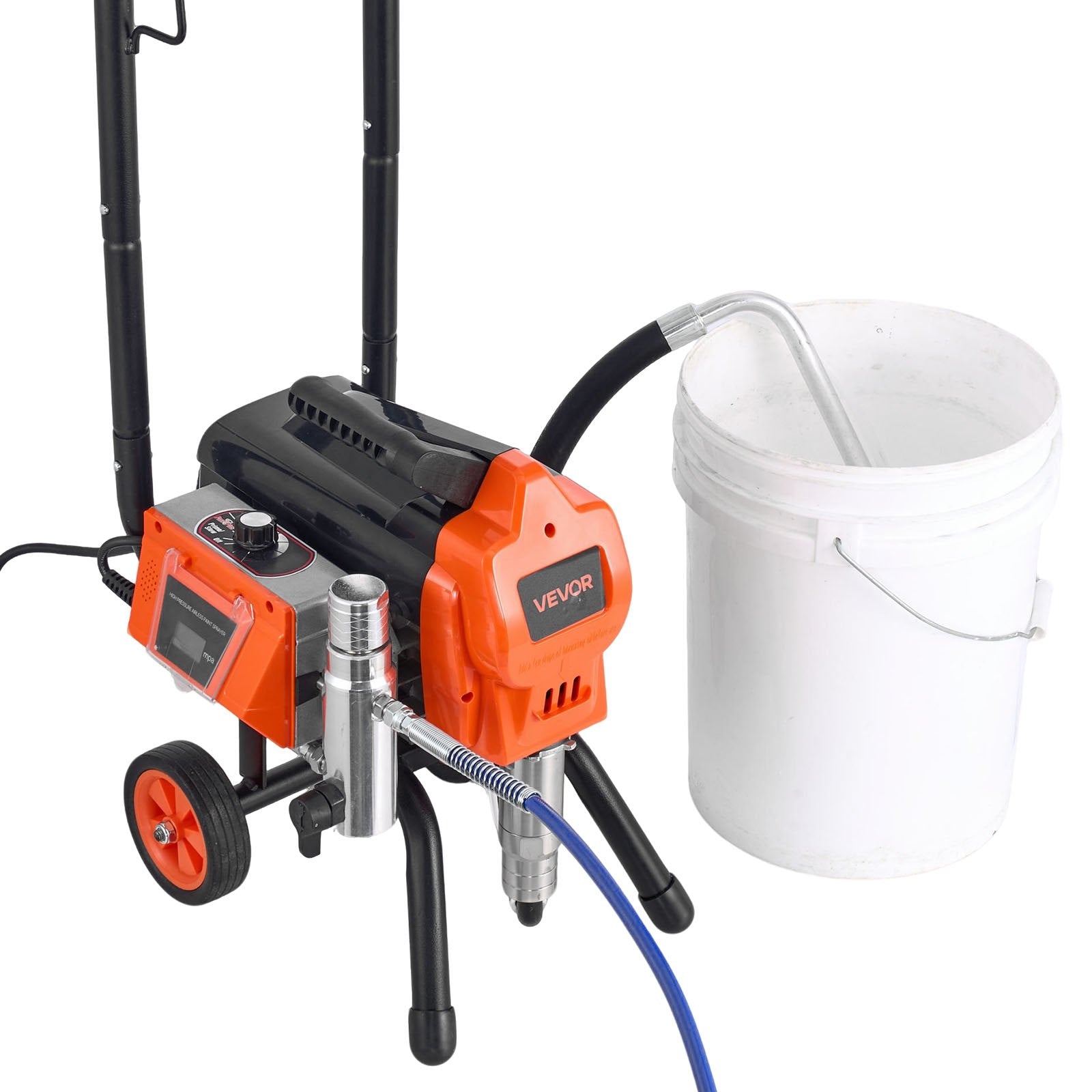 Stand Airless Paint Sprayer, 1500W, 3300PSI High Pressure Airless