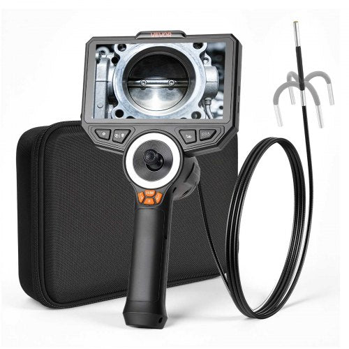 Articulating Borescope with 3.9mm Ultra Slim Lens, 4-Way 360°